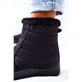 Botas pretas quentes de neve femininas Mezyss preto 2