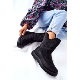 PE1 Botas Winessa High Black para neve aquecidas preto 1
