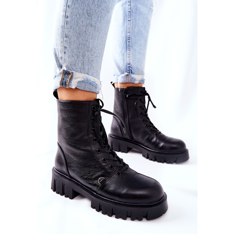 Couro aquecido para trabalhadores com rim Big Star II274430 preto 1