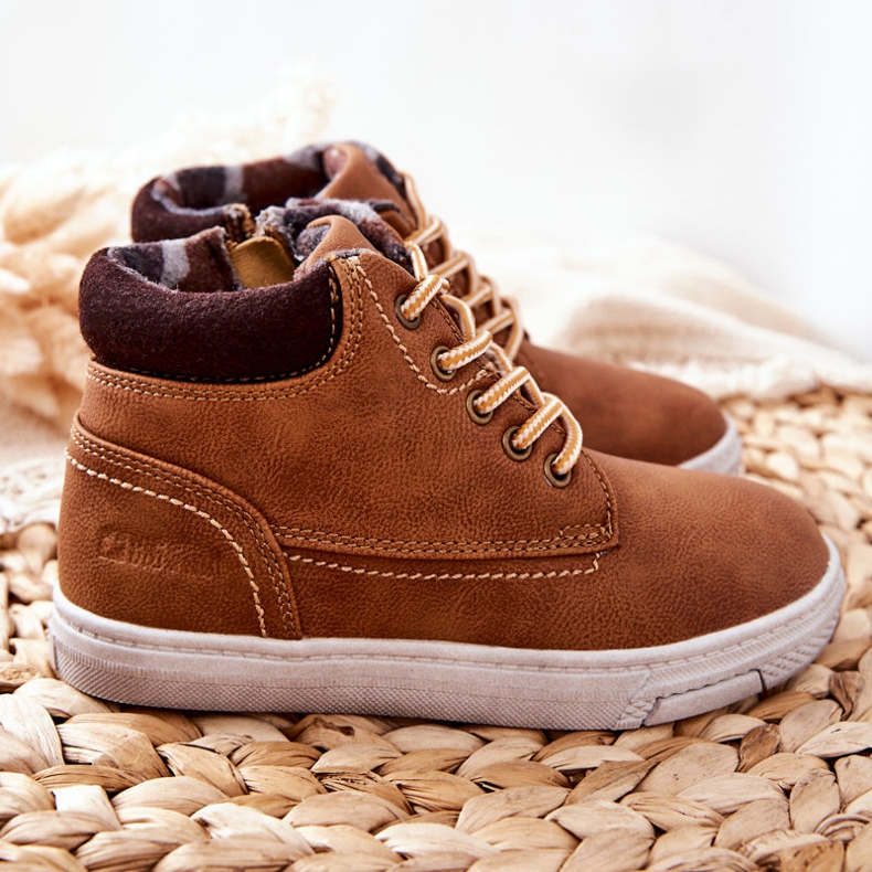 Calçado desportivo com isolamento para criança Big Star BB374131BS Camel castanho 1