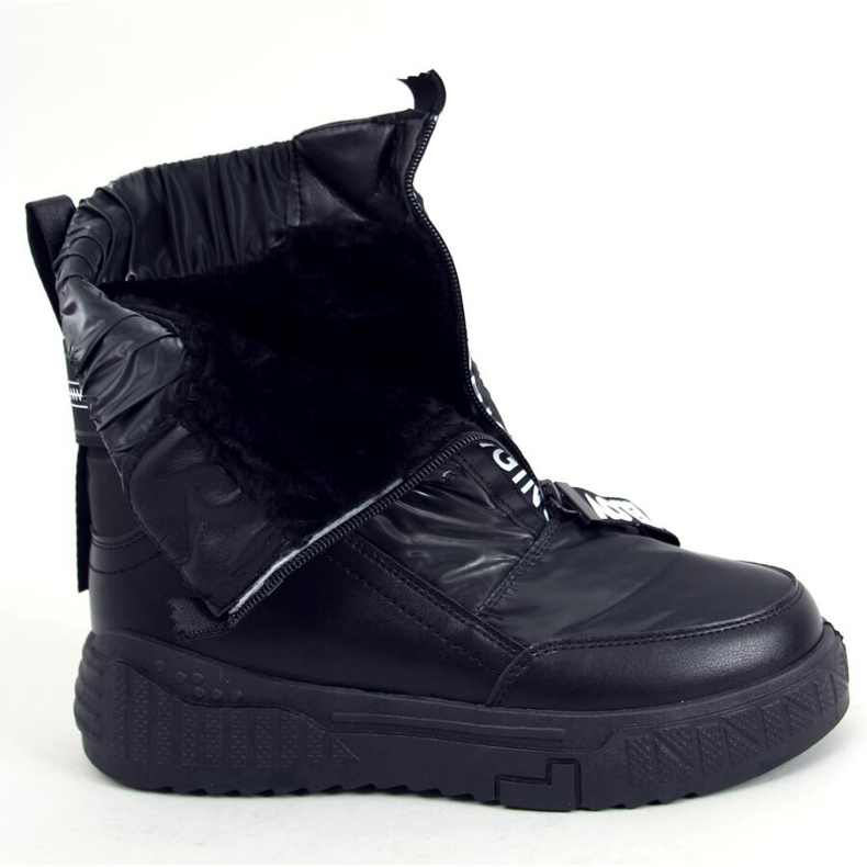 Botas de neve femininas Lea Black preto 1 Botas de neve femininas Lea Black preto 1