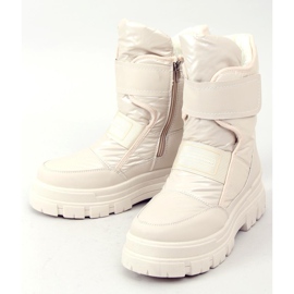 Botas de neve femininas Elza Beige bege 2
