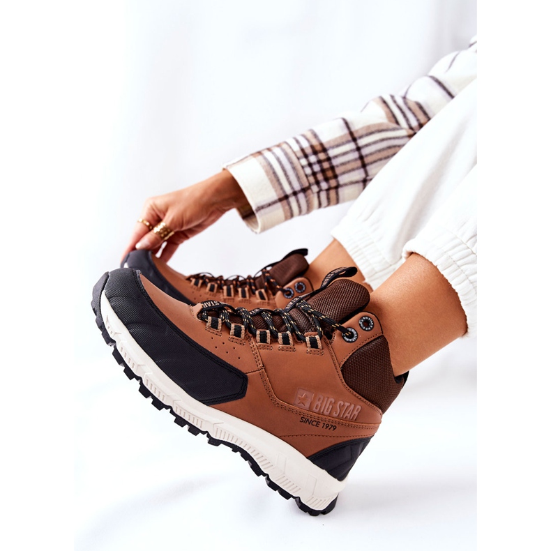 Tênis de trekking Big Star II274453 marrom 1
