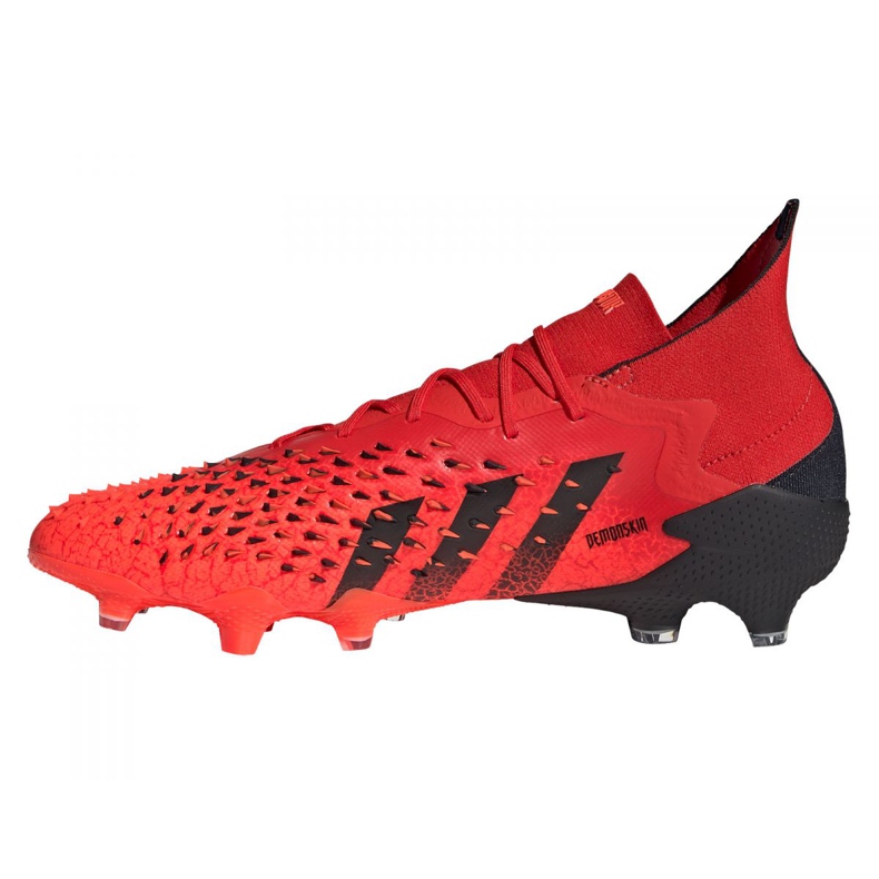 Chuteiras Adidas Predator Freak.1 Fg M FY6256 vermelho vermelho 1