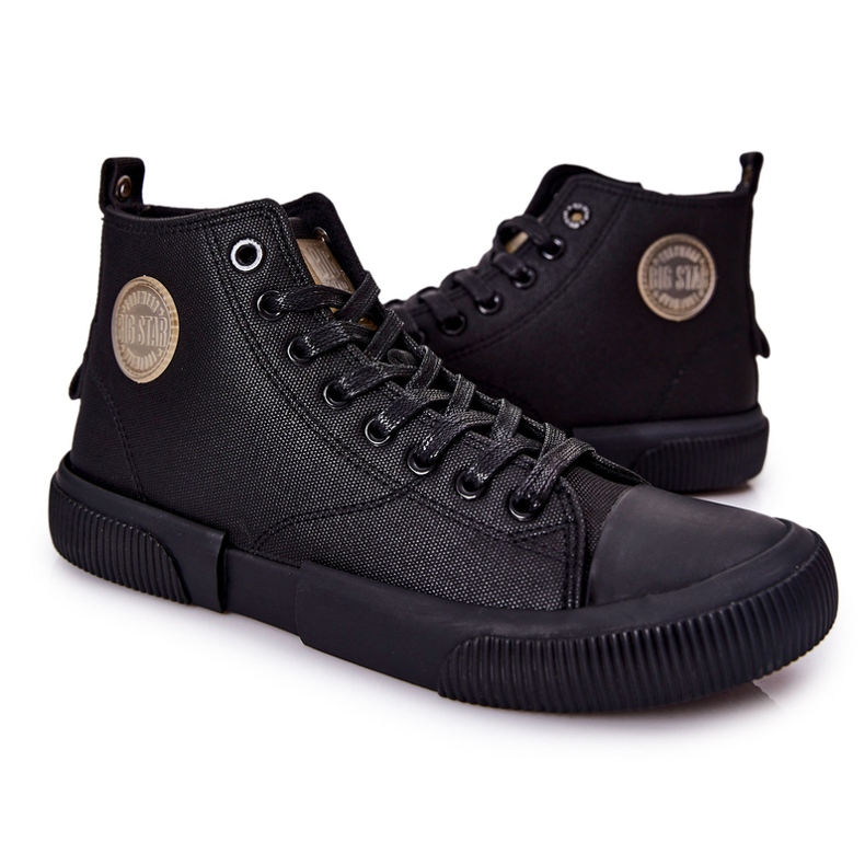 Tênis alto masculino Big Star II174023 preto 1