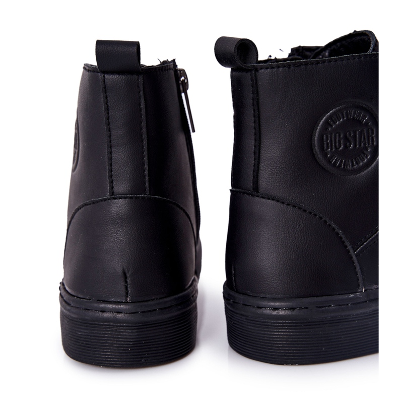 Tênis de cano alto masculino Big Star II174048 preto 1