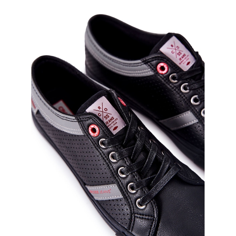 Tênis masculino cross jeans II1R4004C preto 2