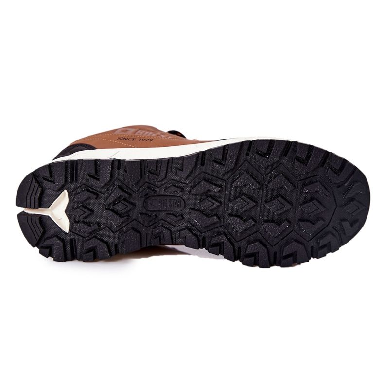 Sapatas esportivas masculinas Big Star Brown II174180 marrom 1
