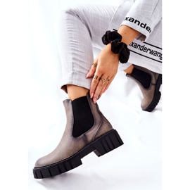 Trabalhadores de Botas Aquecem Trapers Sergio Leone TR761 Cinza 2