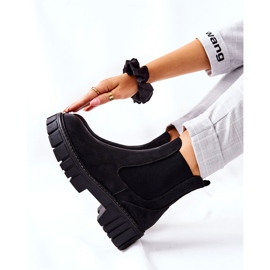 Trabalhadores de botas caçadores isolados Sergio Leone TR761 preto 2 Trabalhadores de botas caçadores isolados Sergio Leone TR761 preto 2