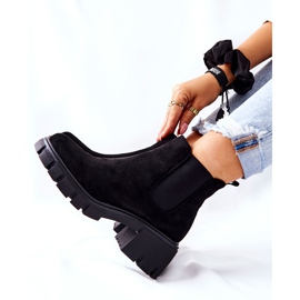 PS1 Botas quentes no salto alto Black Madge preto 2