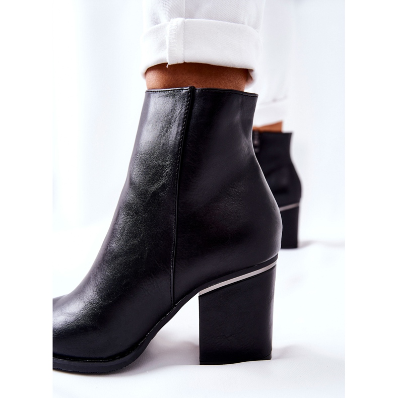 POTOCKI Botas clássicas pretas Airah de salto alto preto 1 POTOCKI Botas clássicas pretas Airah de salto alto preto 1