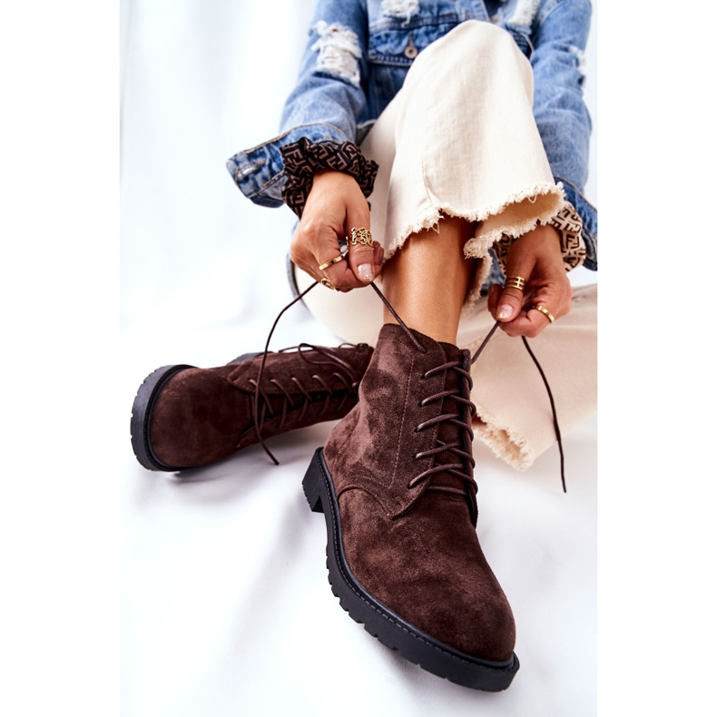 PH1 Botas Classic Tied Brown Melome marrom 2