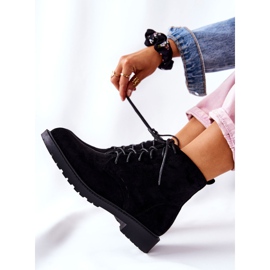 PH1 Botas clássicas pretas Melome amarradas preto 2