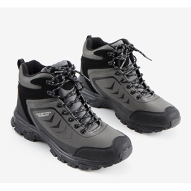 Big Star Sapatos de trekking masculinos Grey Brisay cinza 1