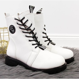 Botas isoladas assimétricas Jr EVE322B brancas branco 1
