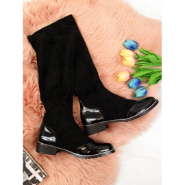 Botas com isolamento de camurça preta Filippo W PAW289 preto 1 Botas com isolamento de camurça preta Filippo W PAW289 preto 1