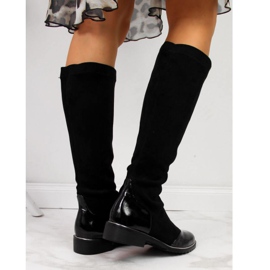 Botas com isolamento de camurça preta Filippo W PAW289 preto 2 Botas com isolamento de camurça preta Filippo W PAW289 preto 2