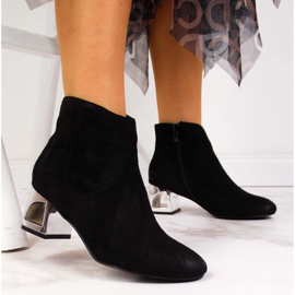 Botas com salto decorativo T.Sokolski W SCA144A preto 1