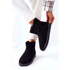 Botas pretas de neve quente Vicandi preto 1