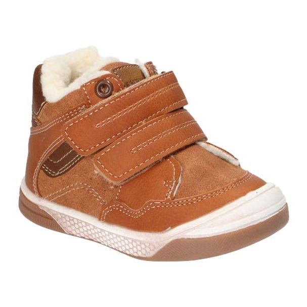 Botas esportivas com velcro American Club XD17 / 21 Camel marrom amarelo 3