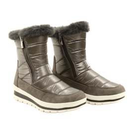 Membrana de botas de neve Caprice 26425-27 345 Pente Taupe bege 2 Membrana de botas de neve Caprice 26425-27 345 Pente Taupe bege 2