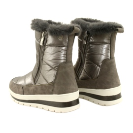Membrana de botas de neve Caprice 26425-27 345 Pente Taupe bege 3