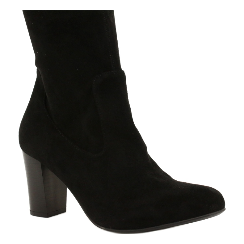 Botas elásticas femininas Caprice 9-25500-27 044 preto 1