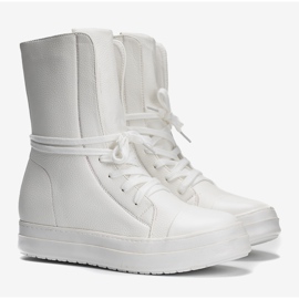 Tênis de cano alto ouro fatima dourado 1