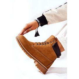 PH1 Caça-níqueis feminino Warm Dark Beige Crush marrom marrom 2
