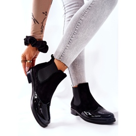 Botas de couro Laura Messi Preto 2096 2