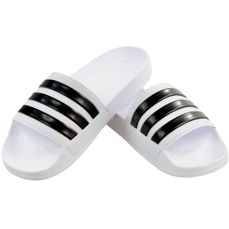 Chinelos Adidas Adilette Shower white AQ1702 branco 1