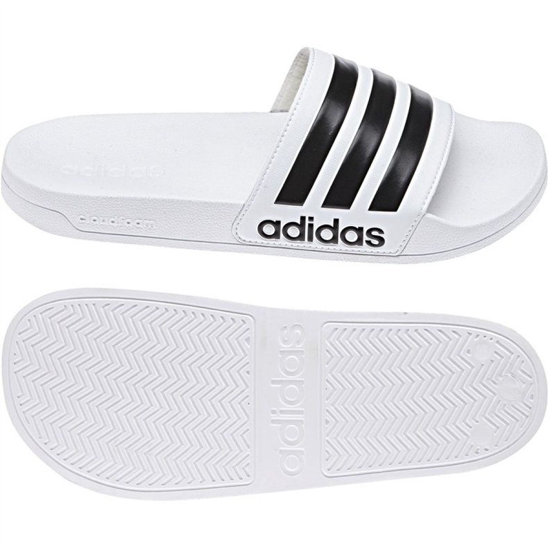 Chinelos Adidas Adilette Shower white AQ1702 branco 3