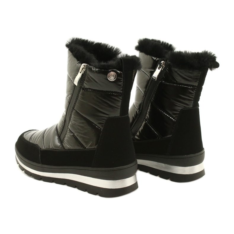 Botas de neve pretas com membrana Caprice 26425-27 019 preto 3 Botas de neve pretas com membrana Caprice 26425-27 019 preto 3