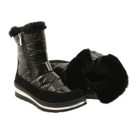 Botas de neve pretas com membrana Caprice 26425-27 019 preto 4