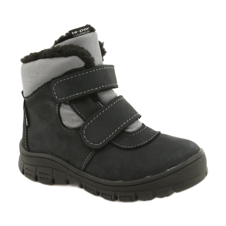 Botas com membrana Mazurek 1360 Antracite preto cinza 1