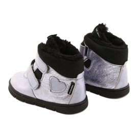 Botas de meninas com membrana te-por Mazurek 1360 Purple roxo 5