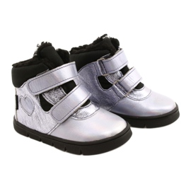 Botas de meninas com membrana te-por Mazurek 1360 Purple roxo 6