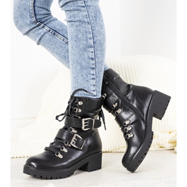 Botas Garland femininas negras preto 2