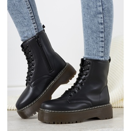 Botas Lebel pretas preto 2 Botas Lebel pretas preto 2