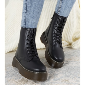 Botas Lebel pretas preto 1 Botas Lebel pretas preto 1