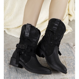 Botas de cowboy Black Honore preto 1