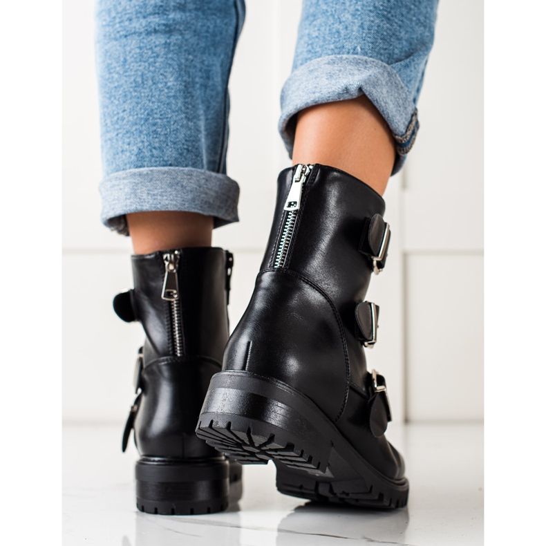 Sixth Sense Trabalhadores negros com fivelas preto 1