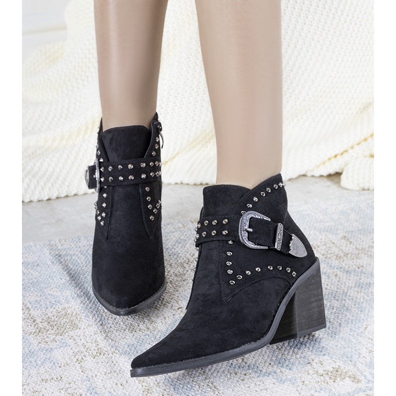 Botas de cowboy Black Hughes preto 1