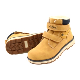 Botas de madeira com Velcro Camel News 21DZ20-4307 amarelo 4 Botas de madeira com Velcro Camel News 21DZ20-4307 amarelo 4