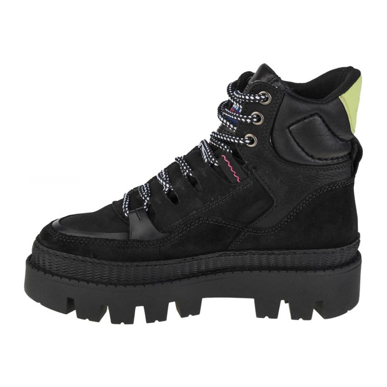 Bota Híbrida Tommy Hilfiger Jeans W EN0EN01596-BDS preto 1 Bota Híbrida Tommy Hilfiger Jeans W EN0EN01596-BDS preto 1