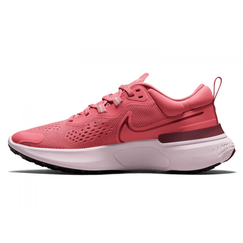 Tênis de corrida Nike React Miler 2 W CW7136-600 vermelho multicolorido 1