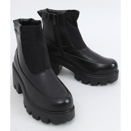 Botas pretas com sola grossa CH19208 pretas preto 1