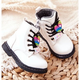 PE1 Botas lacadas aquecidas com lã branca anlon branco 1 PE1 Botas lacadas aquecidas com lã branca anlon branco 1