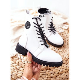 PE1 Calça infantil Workers White Rosalie branco 1